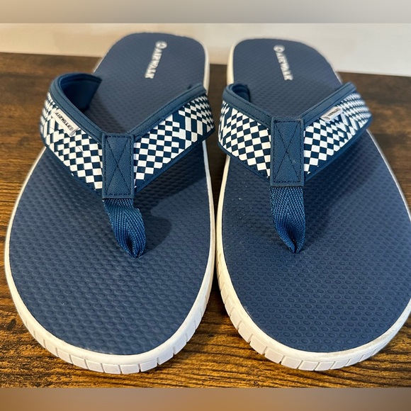 Airwalk Men’s Deck Blue Multi Flip Flops NWT Various Sizes - Picture 4 of 5